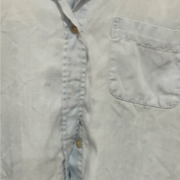 American Eagle Outfitters Blue Relaxed Button Down Shirt - Picture 5 of 12